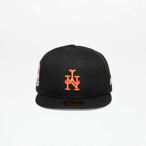 New Era New York Mets Upside Down 59FIFTY Fitted Cap Black imagine