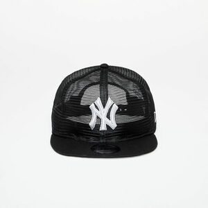 New Era New York Yankees Embroidered Mesh 9FIFTY Snapback Cap Black imagine