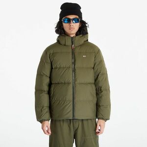 Jacheta Tommy Jeans Essential Down Jacket Green imagine