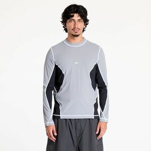 Tricou Reebok Long Sleeve Training Tee Harbor Gray imagine