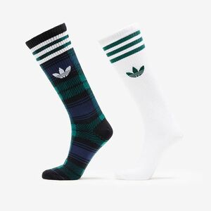 adidas Tartan Crew Sock 2-pack Night Indigo/ White imagine