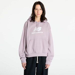 Hanorac New Balance Sport Essentials French Terry Logo Hoodie Ice Wine imagine