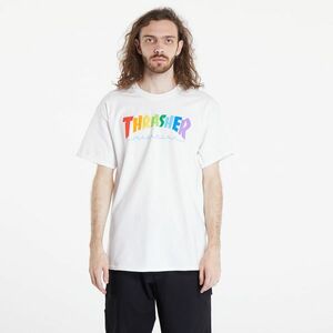 Tricou Thrasher Rainbow Mag Tee White imagine