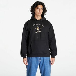 Hanorac Thrasher Gonz Logo Hood Black/ Brown imagine