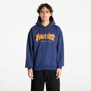 Hanorac Thrasher Inferno Hood Navy Blue imagine