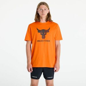 Tricou Under Armour Project Rock Payoff Graphc SS Team Orange/ Black imagine