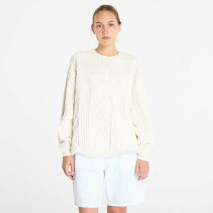 Pulover adidas Knited Trf Sweater Wonder White imagine