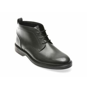 Ghete elegante CLARKS negre, ALDWCHU, din piele naturala imagine