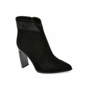 Botine elegante ALDO negre, K350084, din piele intoarsa imagine