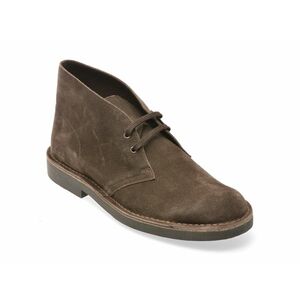 Ghete elegante CLARKS gri, DESBTEV, din piele intoarsa imagine