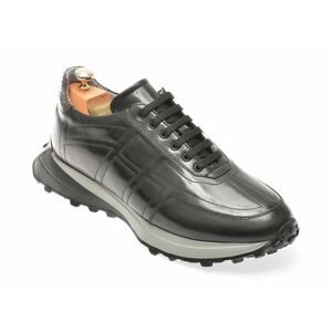 Pantofi casual LE COLONEL negri, 66709, din piele naturala imagine