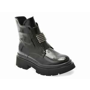 Ghete casual ALDO negre, K350040, din piele naturala lacuita imagine