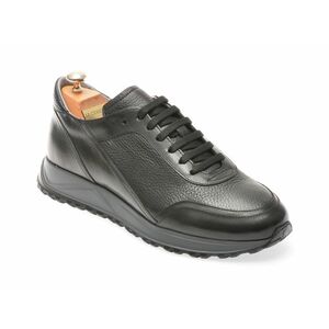 Pantofi casual LE COLONEL negri, 66412, din piele naturala imagine