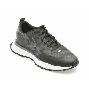 Pantofi sport BOSS gri, 3195, din material textil imagine