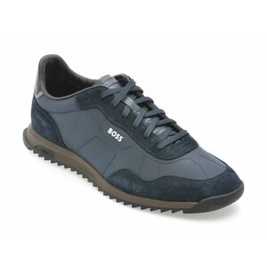 Pantofi sport BOSS bleumarin, 7276, din material textil imagine