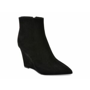 Botine elegante EPICA negre, E22370, din piele intoarsa imagine