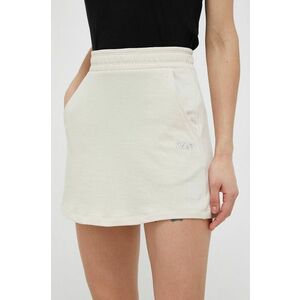 Dkny fusta culoarea bej, mini, drept imagine