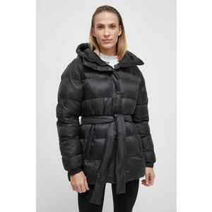 Helly Hansen geaca femei, culoarea negru, de iarna imagine