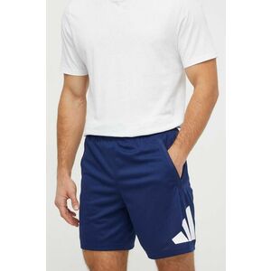 adidas Performance pantaloni scurți de antrenament TR-ES culoarea bleumarin IB8124 imagine