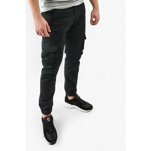 Alpha Industries pantaloni bărbați, culoarea negru imagine