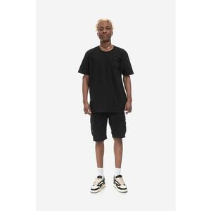 Alpha Industries pantaloni scurți din bumbac Ripstop Jogger culoarea negru 106250.03-black imagine