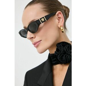 Versace ochelari de soare 0VE4454 femei, culoarea gri imagine