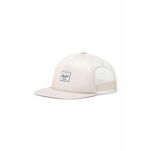 Herschel sapca Whaler Mesh Cap culoarea bej, neted imagine