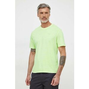 Pepe Jeans tricou din bumbac Jacko barbati, culoarea verde, neted imagine