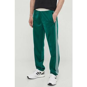 adidas Originals pantaloni de trening culoarea verde, cu imprimeu IS1402 imagine