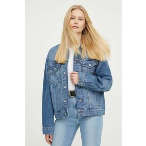 G-Star Raw geacă din denim femei, de tranziție, oversized imagine