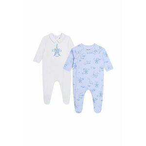 Kenzo Kids salopete din bumbac pentru bebelusi 2-pack imagine