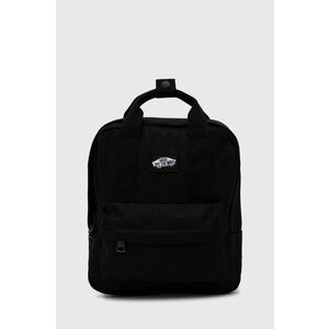 Vans rucsac culoarea negru, mic, neted imagine