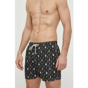 MC2 Saint Barth pantaloni scurti de baie culoarea negru imagine