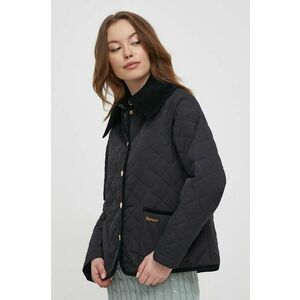 Barbour geaca femei, culoarea albastru marin, de tranzitie imagine