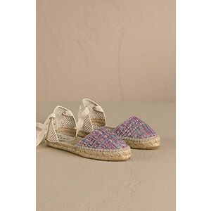 Manebi espadrile Flat Valenciana Espadrilles culoarea roz, G 0.6 P0 imagine