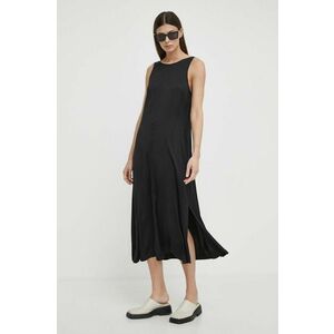 Marc O'Polo rochie culoarea negru, midi, evazati imagine