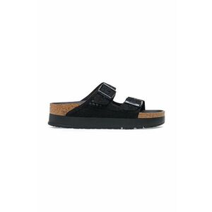 Birkenstock papuci BIRKENSTOCK X PAPILLIO Arizona Platform Flex femei, culoarea negru, cu platforma, 1026876 imagine