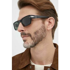 Persol ochelari de soare ADRIEN barbati, culoarea negru, 0PO3347S imagine