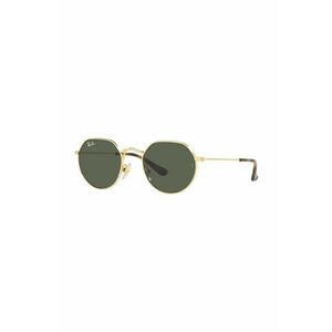 Ray-Ban ochelari de soare copii Junior Jack culoarea verde, 0RJ9565S imagine