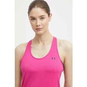 Under Armour top de antrenament culoarea roz imagine