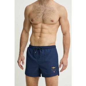 Aeronautica Militare pantaloni scurti de baie culoarea albastru marin, BW220CT2967 imagine