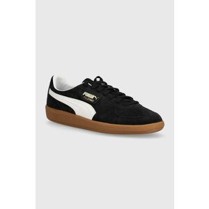 Puma sneakers din piele intoarsă Palermo Cobalt Glaze culoarea negru, 396463 imagine