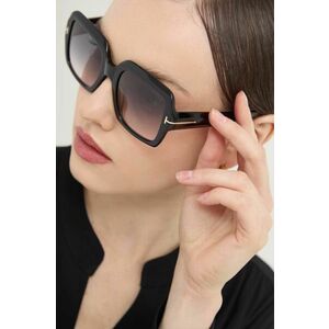 Tom Ford ochelari de soare femei, culoarea negru, FT1082_5401B imagine