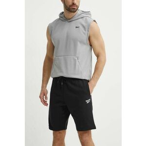 Reebok pantaloni scurti Identity barbati, culoarea negru, 100202826 imagine