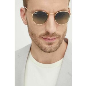 Ray-Ban Ochelari de soare 'Round' auriu imagine