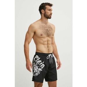 PLEIN SPORT pantaloni scurti de baie culoarea negru, PS24MBL02 imagine