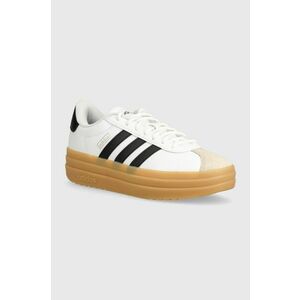 adidas sneakers din piele COURT culoarea alb imagine