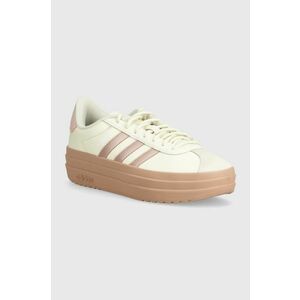 adidas sneakers Vl Court Bold culoarea bej, IH3080 imagine