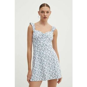 Hollister Co. rochie culoarea alb, mini, evazati, KI359-4173 imagine