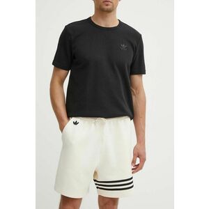 adidas Originals pantaloni scurti barbati, culoarea bej, JF9148 imagine